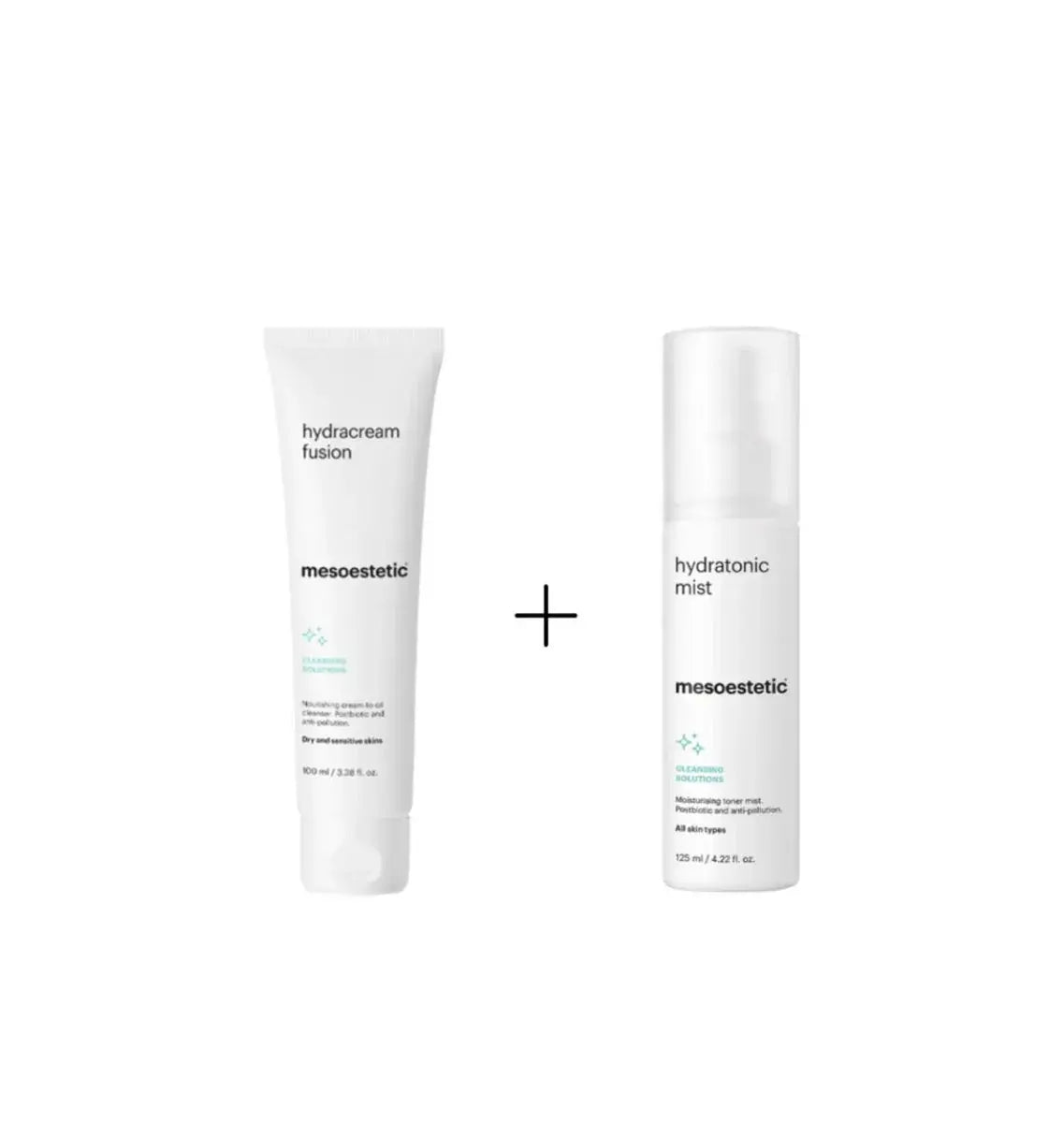 Mesoestetic Cleansing Set | hydracream fusion & hydratonic mist