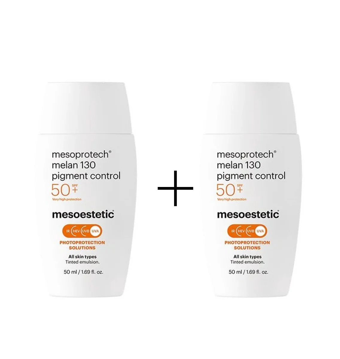 Mesoestetic mesoprotech melan 130 pigment control - double pack (2 stuks)